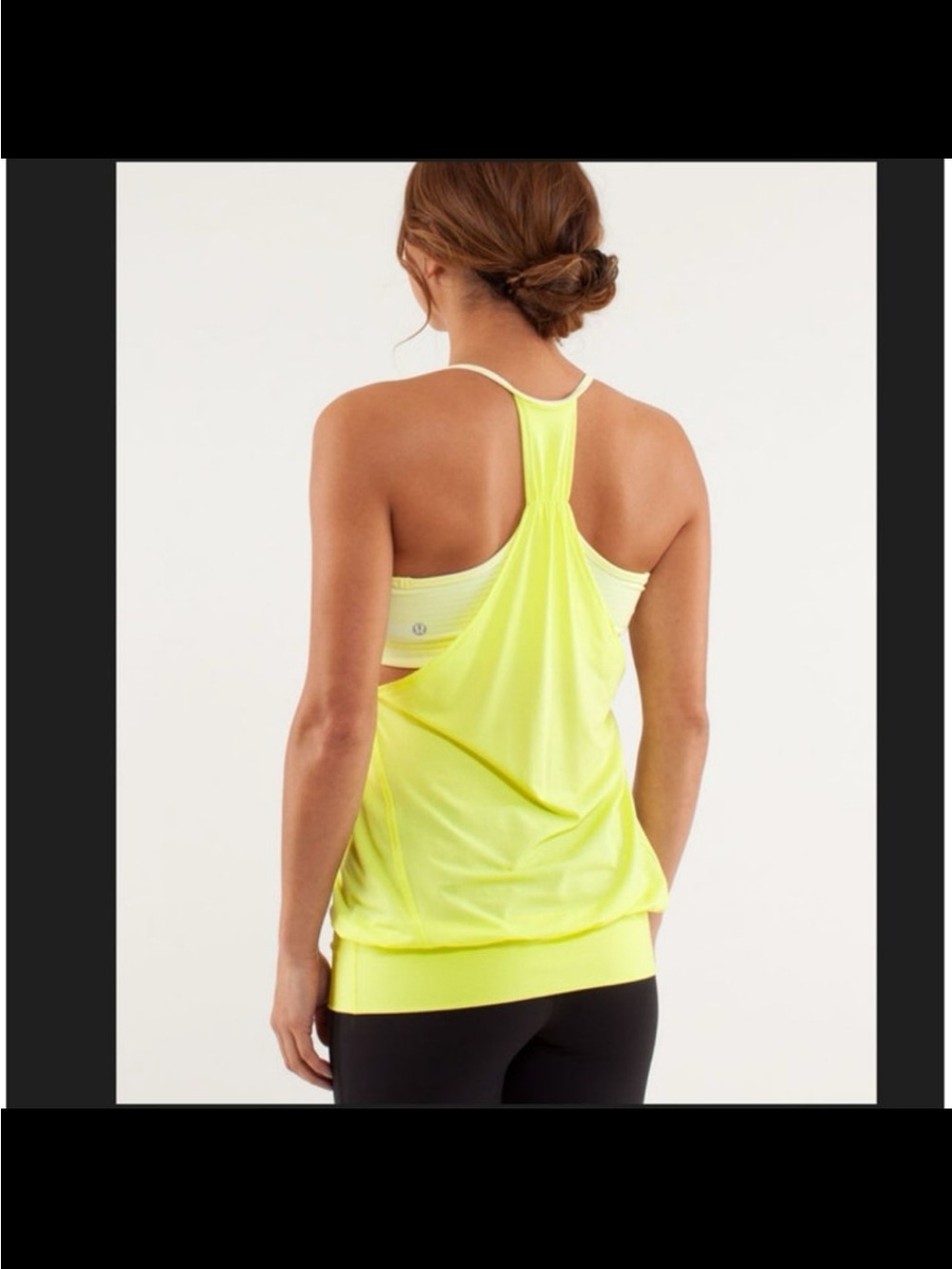 lululemon athletica No Limits Tank in Clarity Yellow